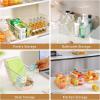 image6 Pack Large Clear Plastic Storage BinsPlastic Containers with Handle for Pantry Organizer and StoragePerfect for KitchenFridgeCabinet ClosetBathroom Under Sink StorageMid 12pack
