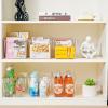 image6 Pack Large Clear Plastic Storage BinsPlastic Containers with Handle for Pantry Organizer and StoragePerfect for KitchenFridgeCabinet ClosetBathroom Under Sink StorageLarge 6Pack