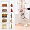 imageStackable Storage BinsClear Acrylic Display Case Acrylic Boxes with Lids Stackable Storage for Handbags ampamp Purse Magnetic Lid Storage Bins for Home Organization1 Pack9
